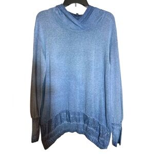 Never worn, beautiful top with hoodie